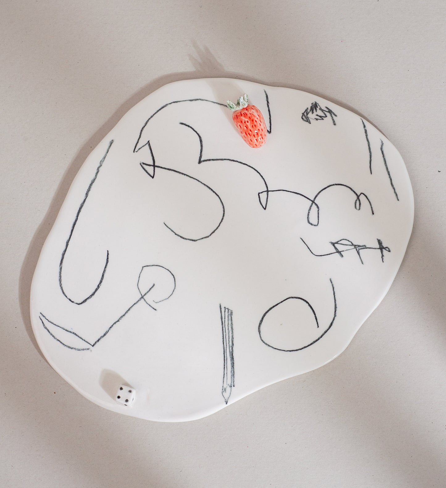 Serving plate