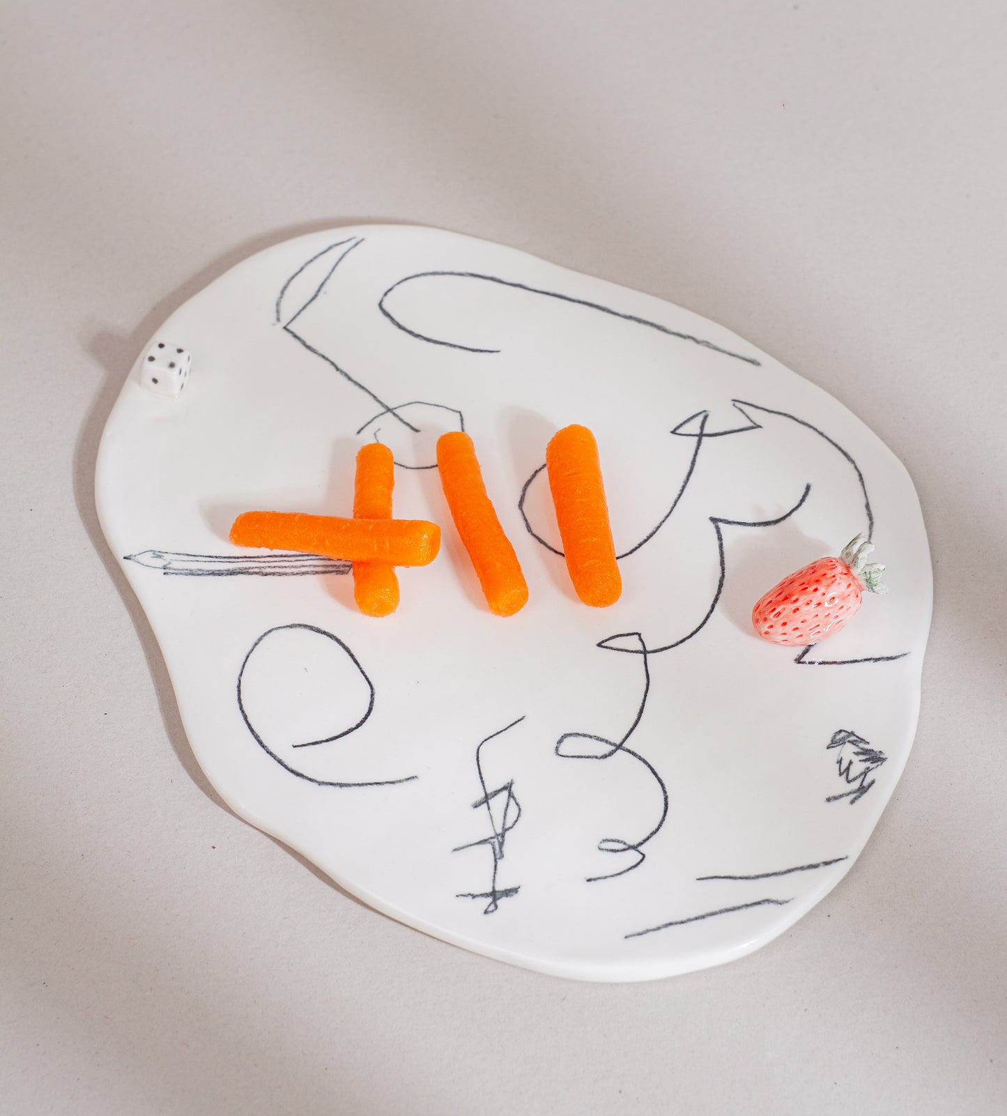 Serving plate