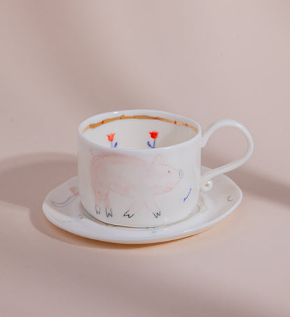 English roses (tea set)