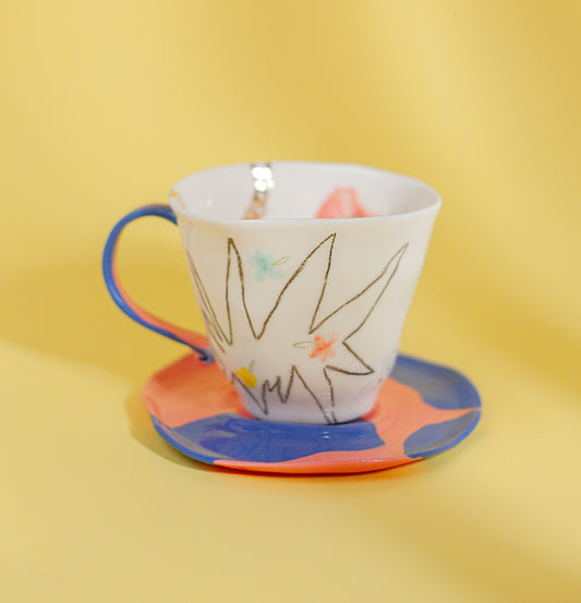 October (tea set)