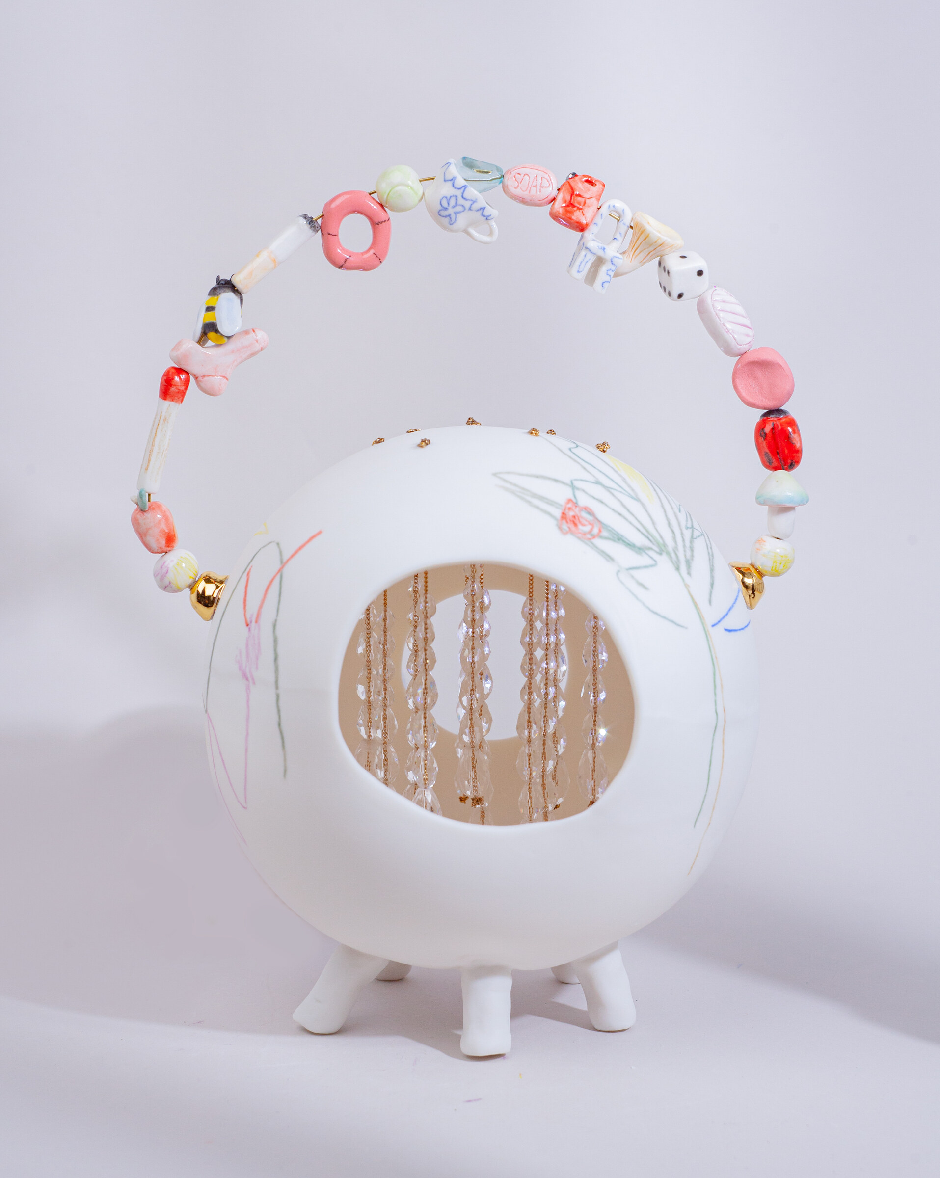 Drops — porcelain object