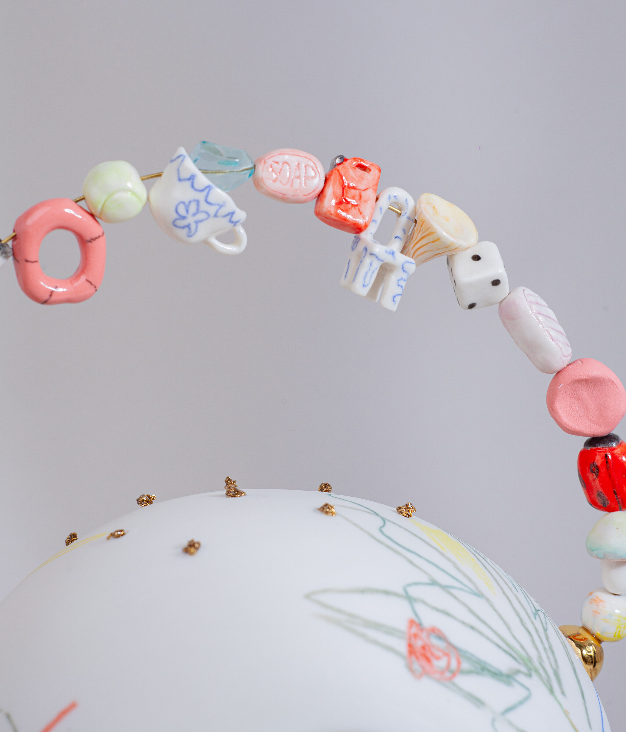 Drops — porcelain objects
