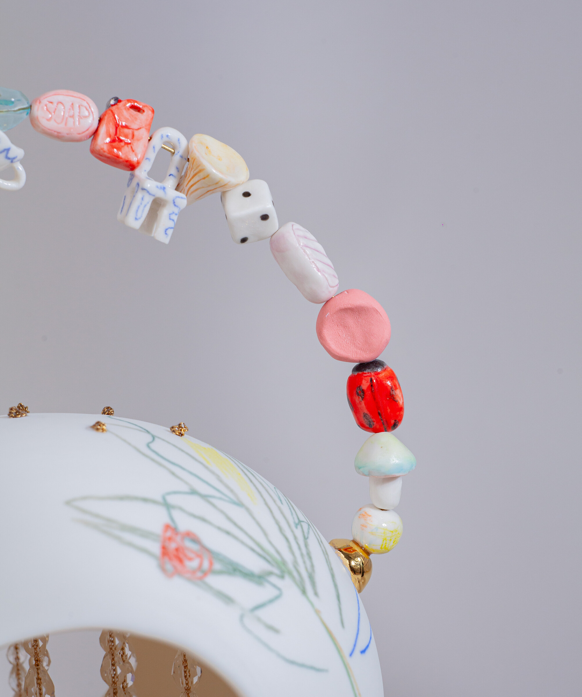 Drops — porcelain object