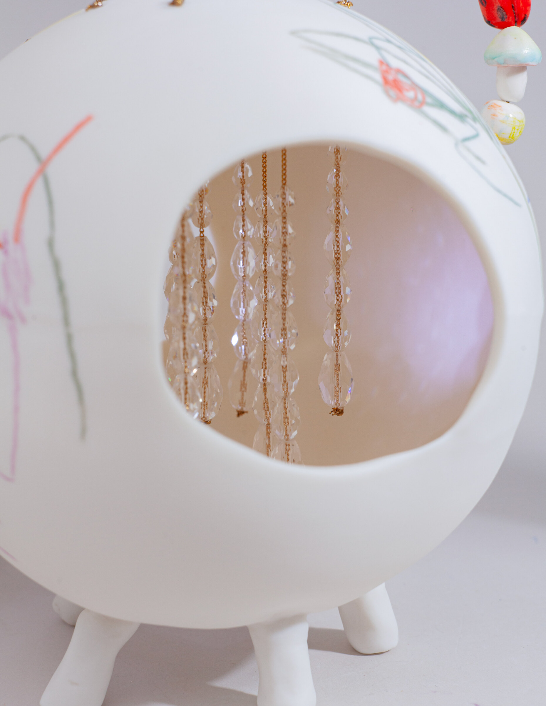 Drops — porcelain objects