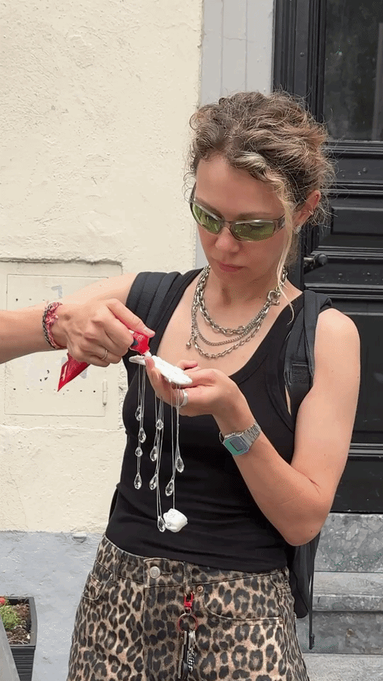 Dasha with porcelain drops piece